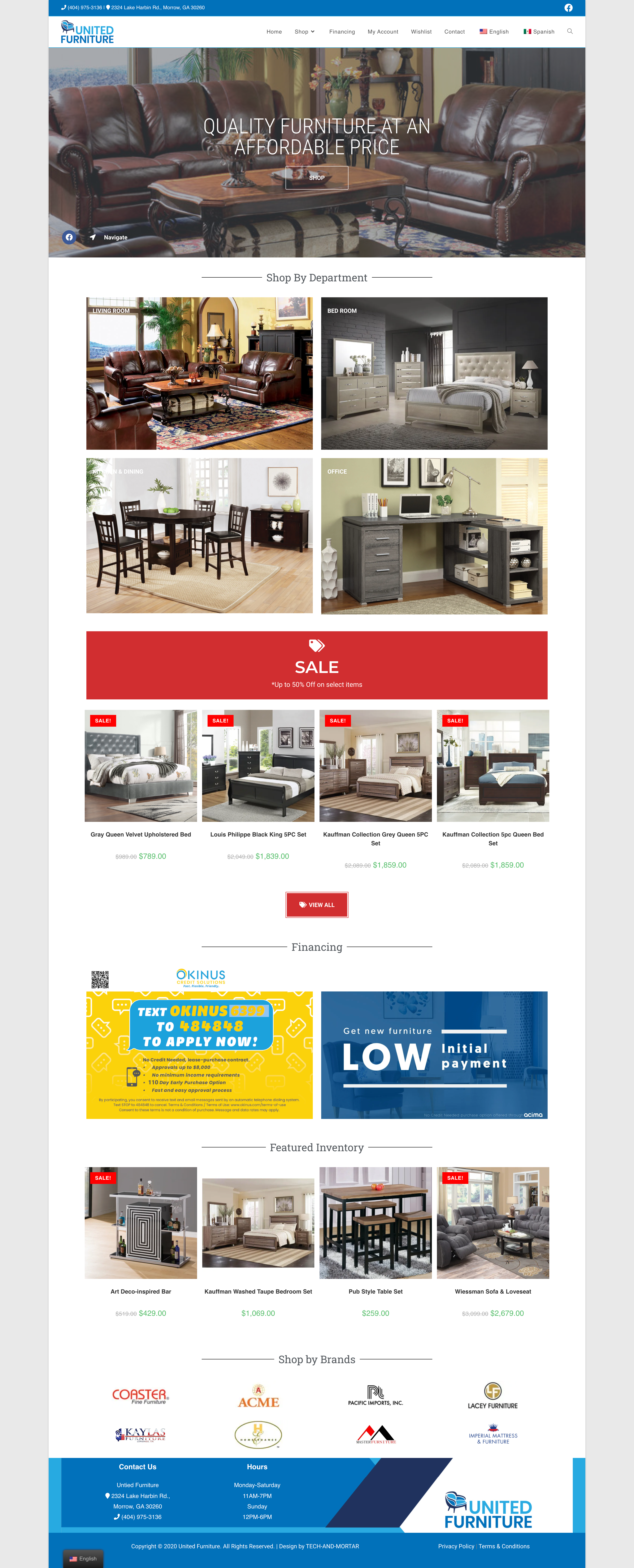 United Furniture – Quality furniture at an affordable price